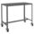 WORK TABLE, FIXED H, STEEL, 48 IN X 24 IN, 2,000 LB OVERALL LOAD CAPACITY