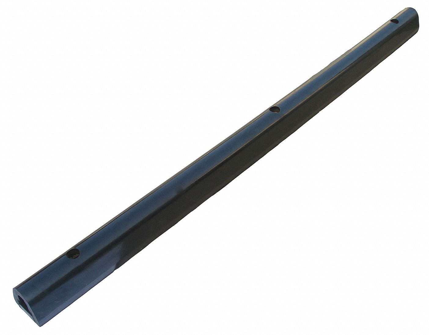 DOCK BUMPER, D, 36 IN BUMPER W, 1¾ IN BUMPER H, 2 IN BUMPER D, SOLID RUBBER, RUBBER, ANGLE