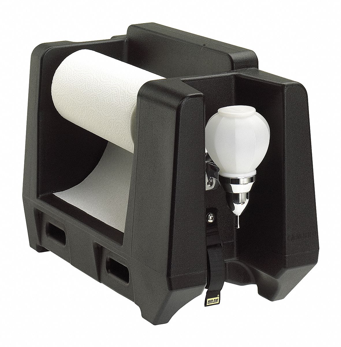 22NV23 - Paper Towel and Soap Dispenser Black