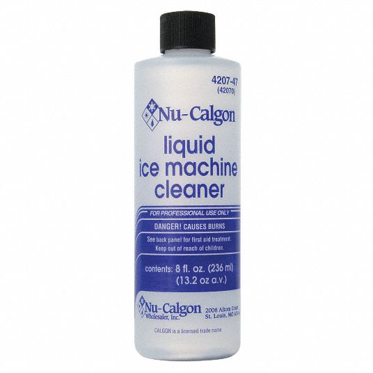 NUCALGON Ice Machine Cleaner Nickel Safe, Ice Machines, 8 oz Size