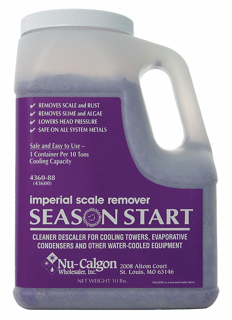 NUCALGON, Scale Remover, 10 lb Size, Scale Remover 22NV30436088