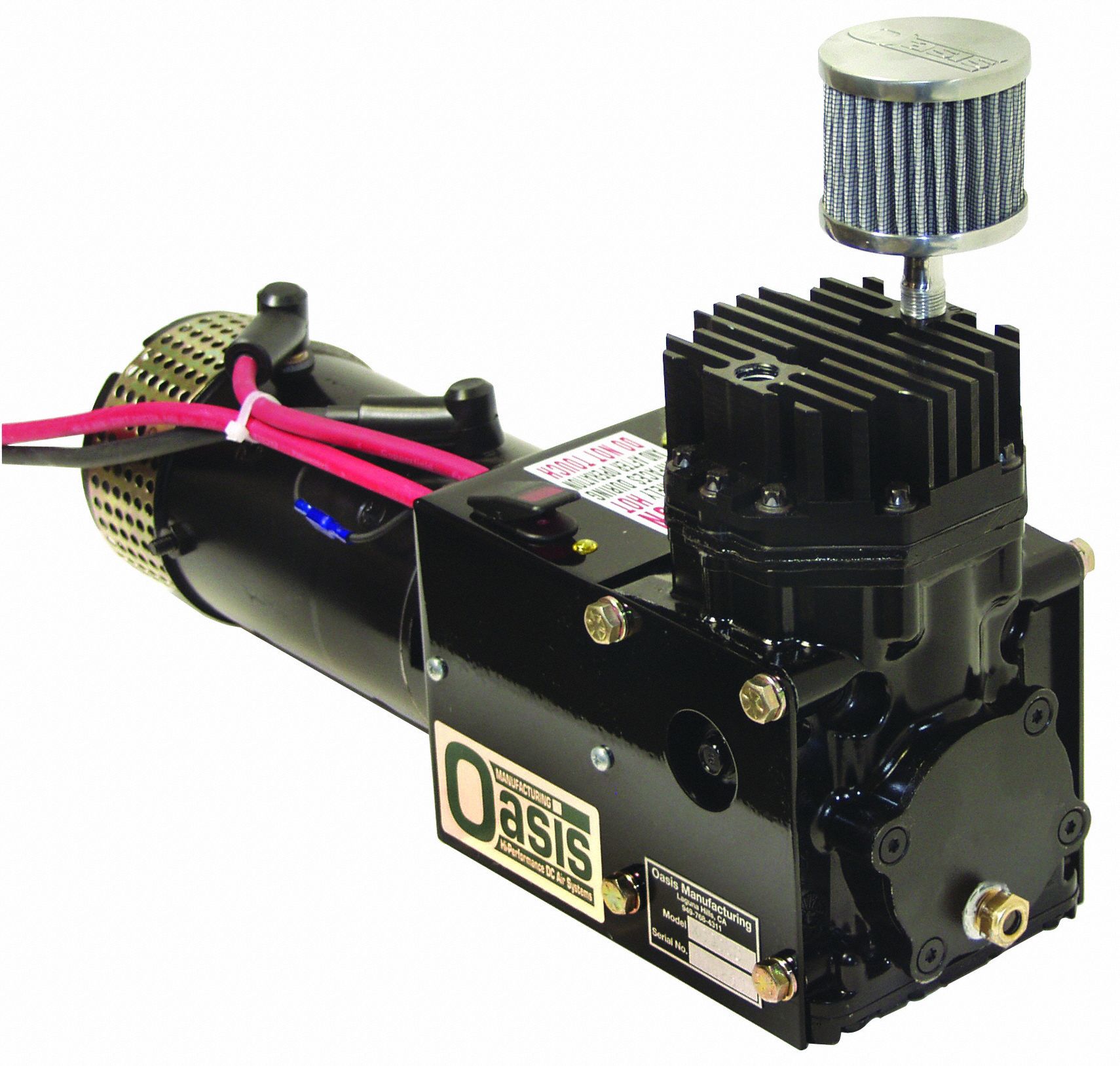 OASIS 2.2 HP, 24VDC Vehicle Mounted Air Compressor 22NW58XD300024