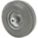 FLAT-FREE SOLID RUBBER WHEEL, 8½ IN WHEEL DIAMETER, 3⅞ IN WHEEL W, 300 LB, STEEL