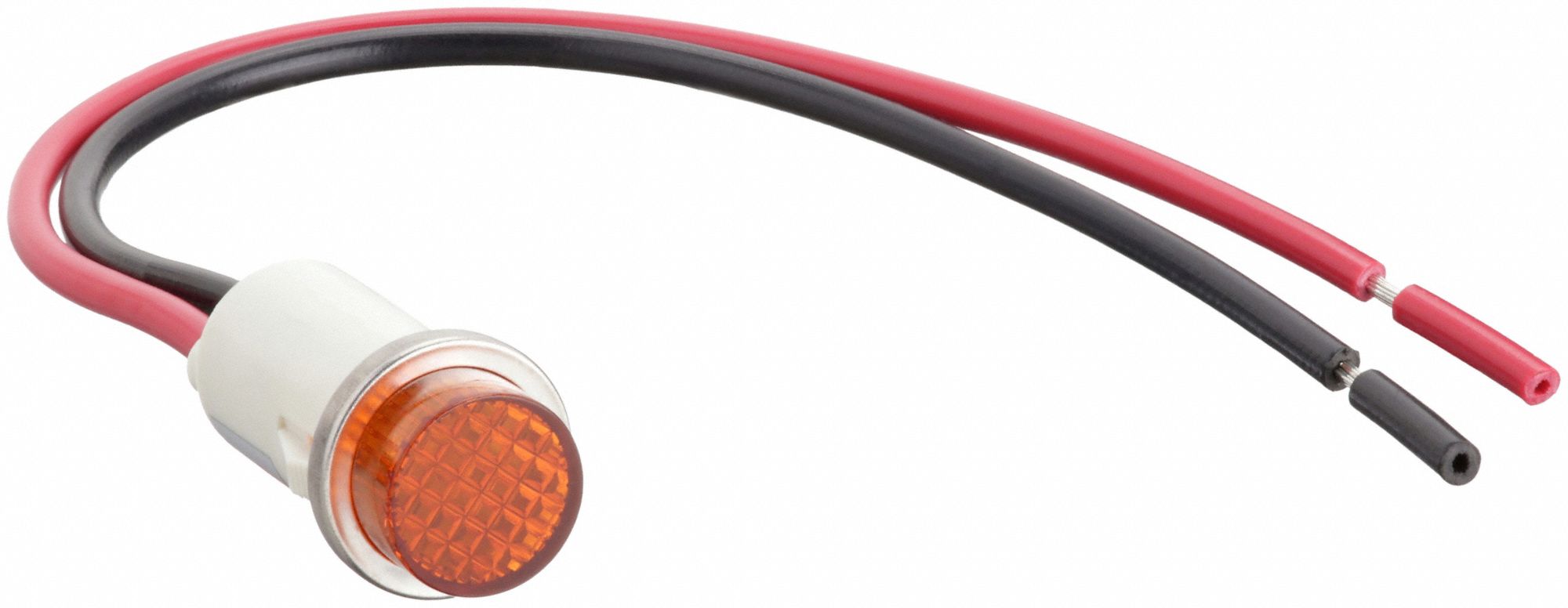 RAISED PANEL INDICATOR LIGHT, 12 MM PANEL MOUNTING HOLE DIAMETER, LED, RAISED HEAD