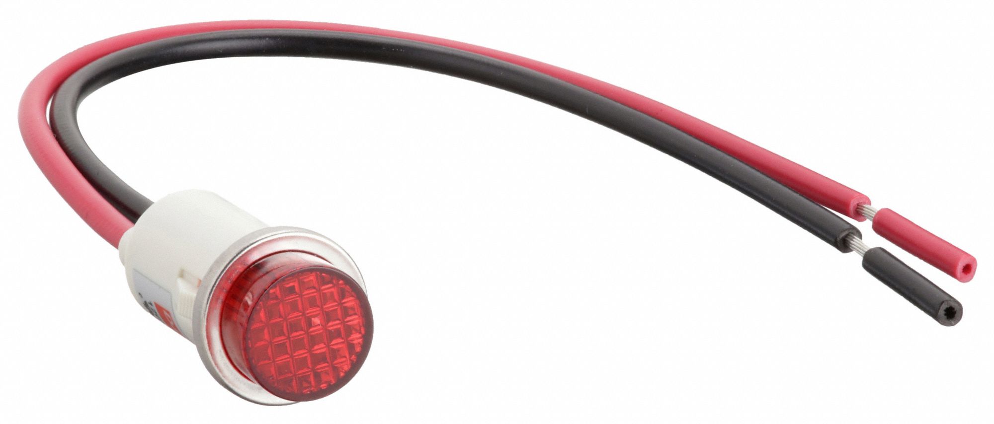 RAISED PANEL INDICATOR LIGHT, 12 MM PANEL MOUNTING HOLE DIAMETER, LED, RAISED HEAD