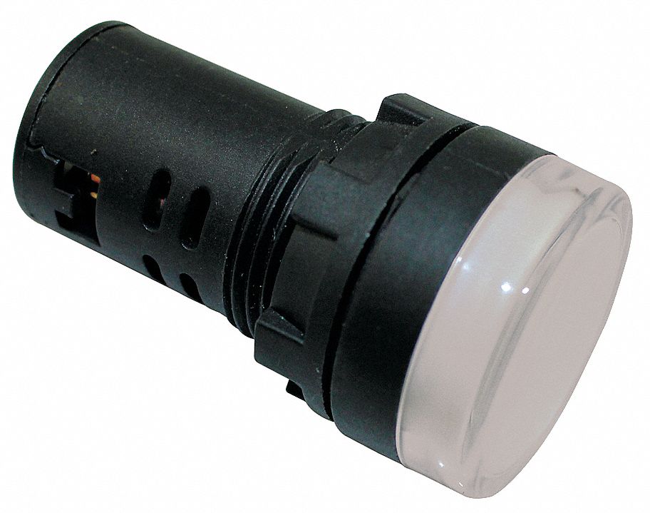 DAYTON Raised Indicator Light, LED Lamp Type, 240V AC Voltage, 22mm