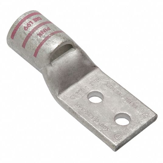 Two-Hole Lug Compression Connector: 550 kcmil Max Wire Size