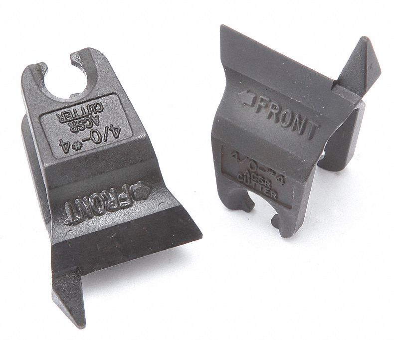 TYPE W CUTTER DIE, 4 TO 4/0 AWG, FOR USE WITH MD6/MD7/PAT600/PATMD/Y500CTHS, 2 PK