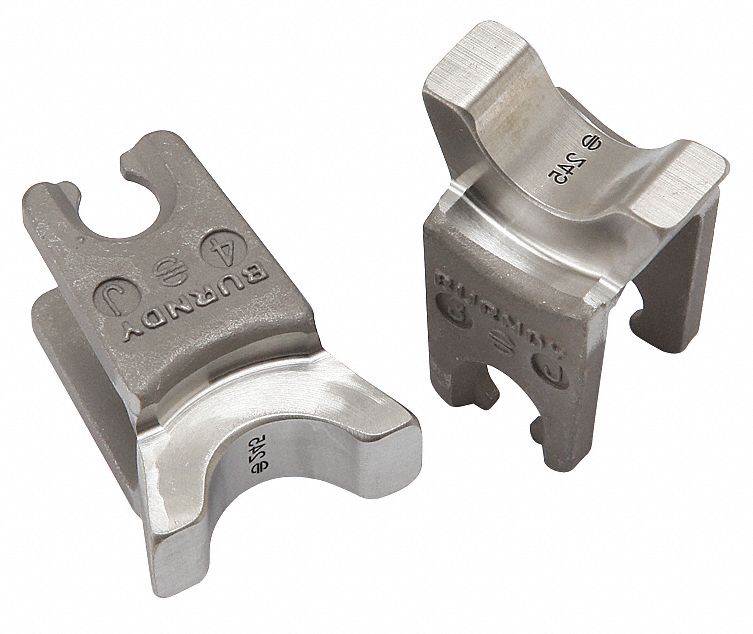 Upper and Lower Crimping Die: 2/0 AWG Aluminum Lug, YA-A/YS-A, 1 Sizes, Aluminum