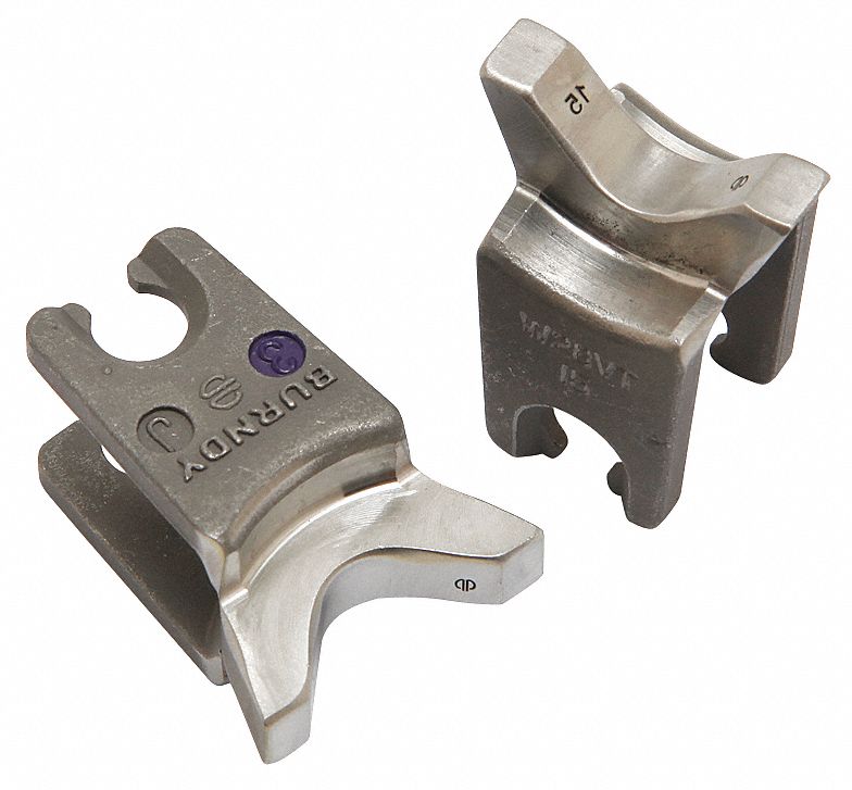 UPPER AND LOWER CRIMPING DIE, 4/0 AWG, YA/YS, FOR USE WITH MD6/MD7/PAT600/PATMD/Y500CTHS