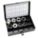 UPPER AND LOWER CRIMPING DIE SET, 6 AWG TO 750 KCMIL, 8 SIZES, 12 TON MAX CRIMPING FOR CE