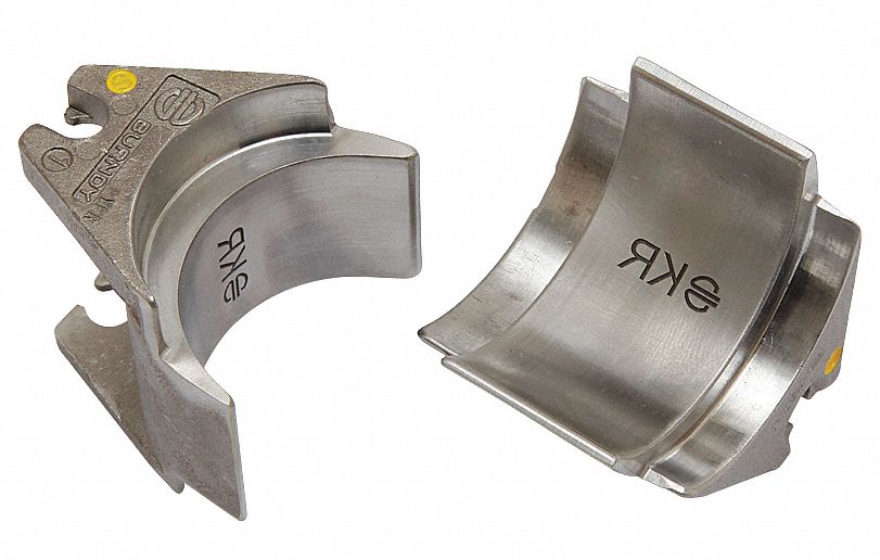 Upper and Lower Crimping Die: 350 to 750 kcmil Copper Lug, YH39 Series/YH4429 Series, Copper