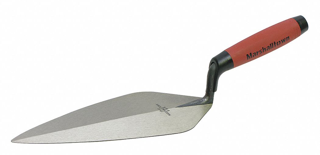 MARSHALLTOWN Brick Trowel London, 12 in Lg (In.), 5 1/8 in Wd (In