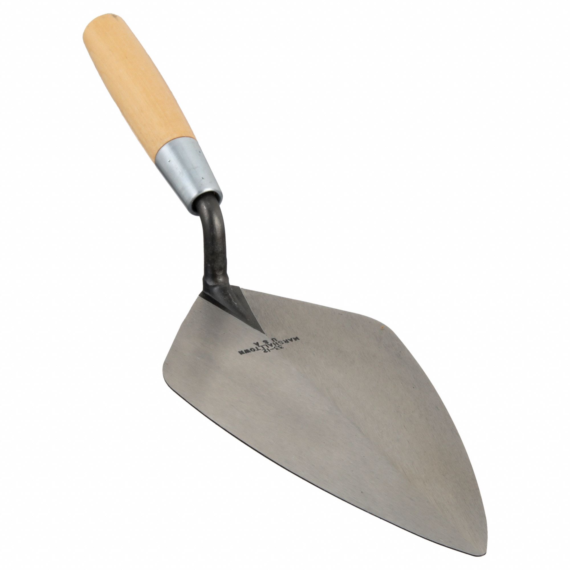 BRICK TROWEL,LONDON,12 X 5-1/8 IN,WOOD