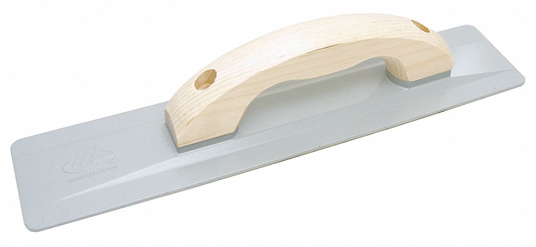 CONCRETE FLOAT, BLADE MATERIAL MAGNESIUM, SQUARE BLADE, BROKEN-IN