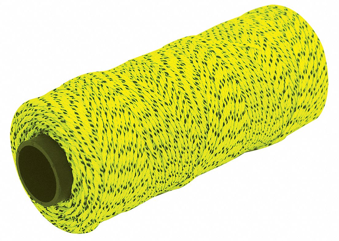 MASONS LINE,NYLON,500 FT,YELLOW/BLACK