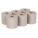 PAPER TOWEL ROLL, BROWN, 7⅞ IN ROLL WIDTH, 800 FT LENGTH, CONTINUOUS, 6 PK