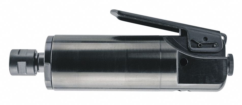 DIE GRINDER, 1 HORSEPOWER, 25,000 RPM MAXIMUM SPEED, 1/4 IN COLLET SIZE, STRAIGHT