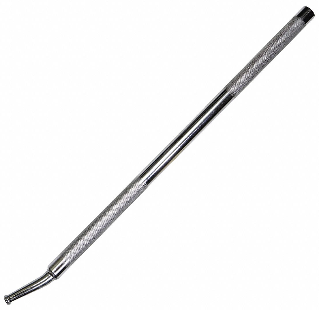 WINCH BAR, STEEL, CHROME, 35 3/16 IN OVERALL L
