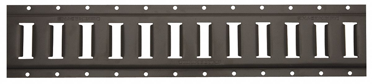 LOGISTICS E-TRACK, 4⅞ IN W, GREY, E SERIES