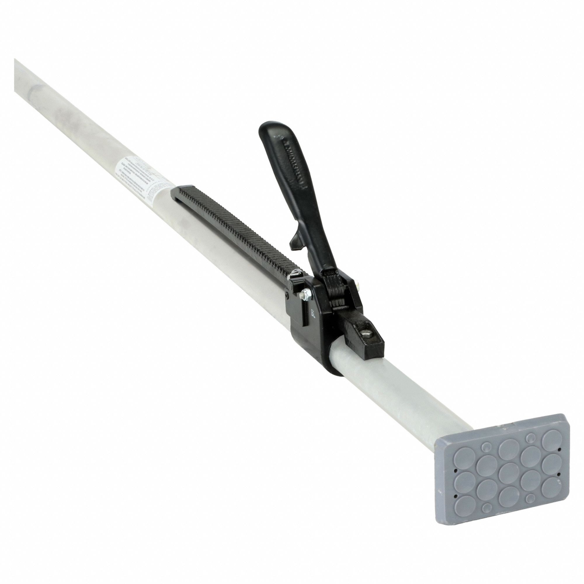 CARGO BAR, CARGO BAR, 104 IN OVERALL EXTENDED L, 86 IN MIN ADJUSTMENT L, STEEL, SQUARE, RUBBER