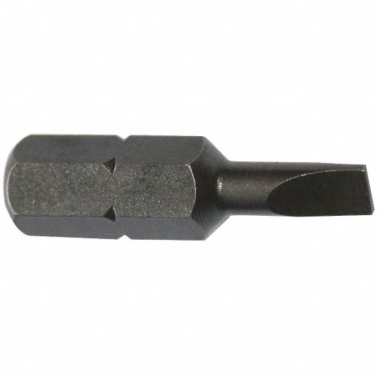 APEX, 6F-7R Fastening Tool Tip Size, 1 in Overall Bit Lg, Insert Bit ...