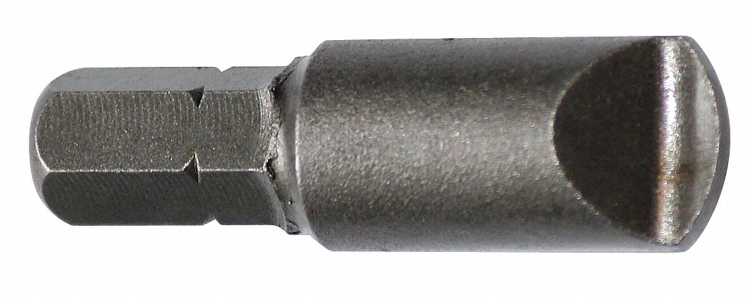 Insert Bit: Insert Bit, Imperial, Hi-Torque Head, #3 Bit Industry Size, Std, Impact Rated, Hex