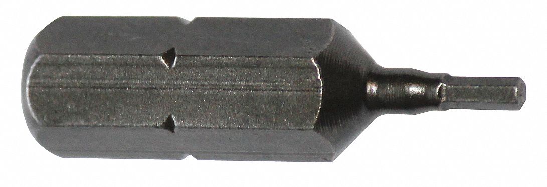 185-1.5MM Apex Socket Head (Hex-Allen) Bit, 1/4'' Hex Insert