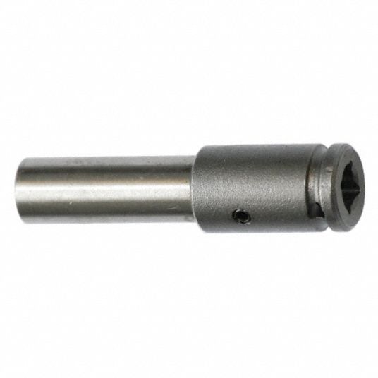 APEX 1/4 in Hex Bit Holder, 1/4 in Square Shank, Overall Bit Length: 2 ...