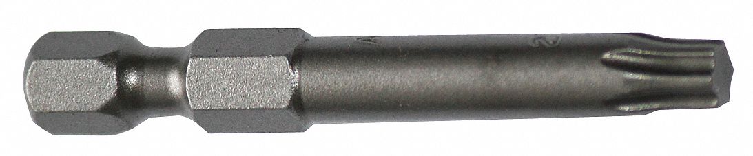 Power Bit: Power Bit, T10 Bit Size, Imperial, Torx-Plus® Head, T10 Bit Industry Size, Std, 5 PK