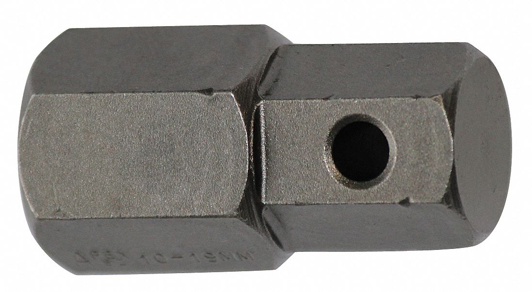 EMBOUT, METRIQUE,7/16PO,HEX,3MM,5PQ