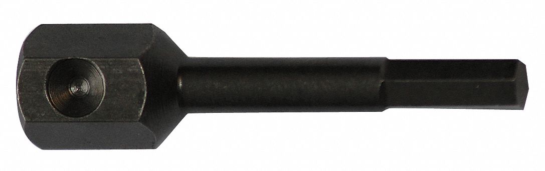 Insert Bit: Insert Bit, Imperial, Hex Head, 3/32 in Bit Industry Size, Std, Impact Rated, 5 PK