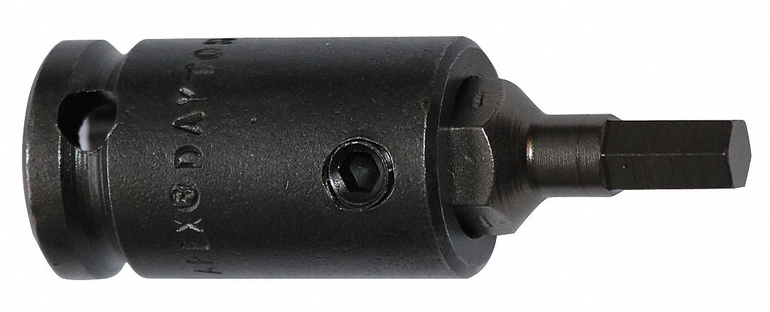 MECHE DOUILLE,3/8 PO ENT,7/32 PO HEX,PQ5