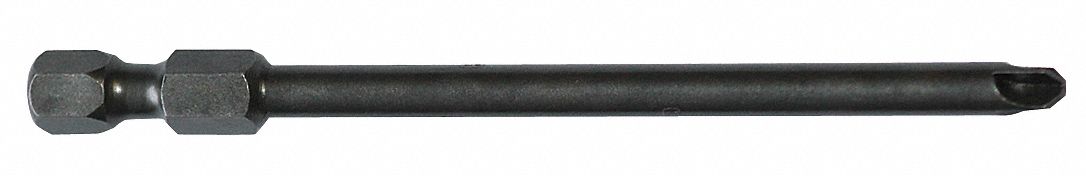 Power Bit: Power Bit, Imperial, Torq-Set Head, #0 Bit Industry Size, Std, Impact Rated, 5 PK