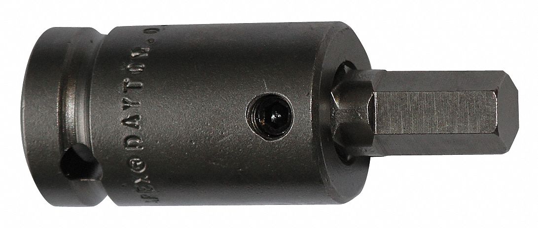 MECHE DOUILLE,1/2 PO ENT,5/16 PO HEX,PQ5