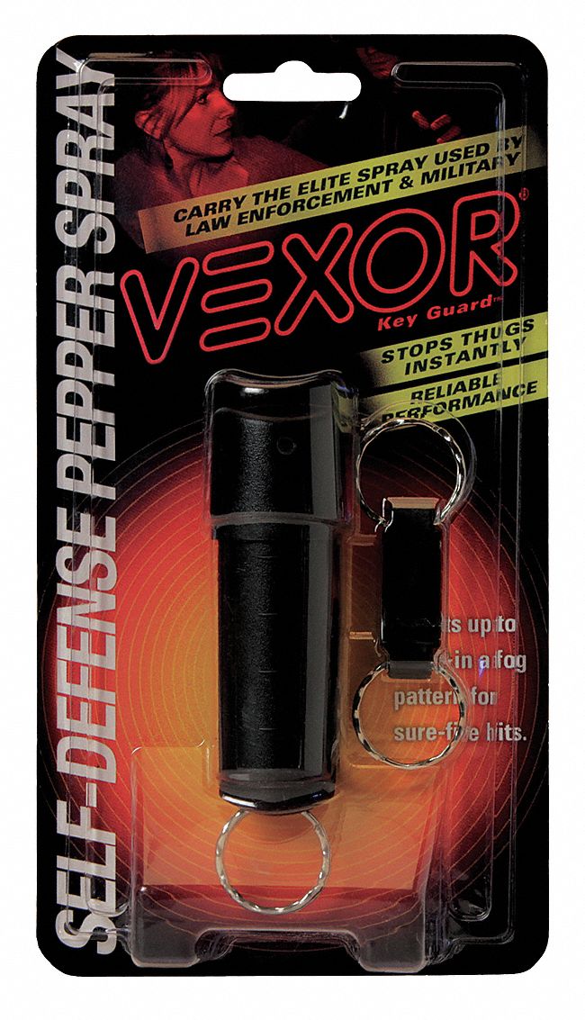 Pepper Spray, Twist Top, Black, 0.54 oz