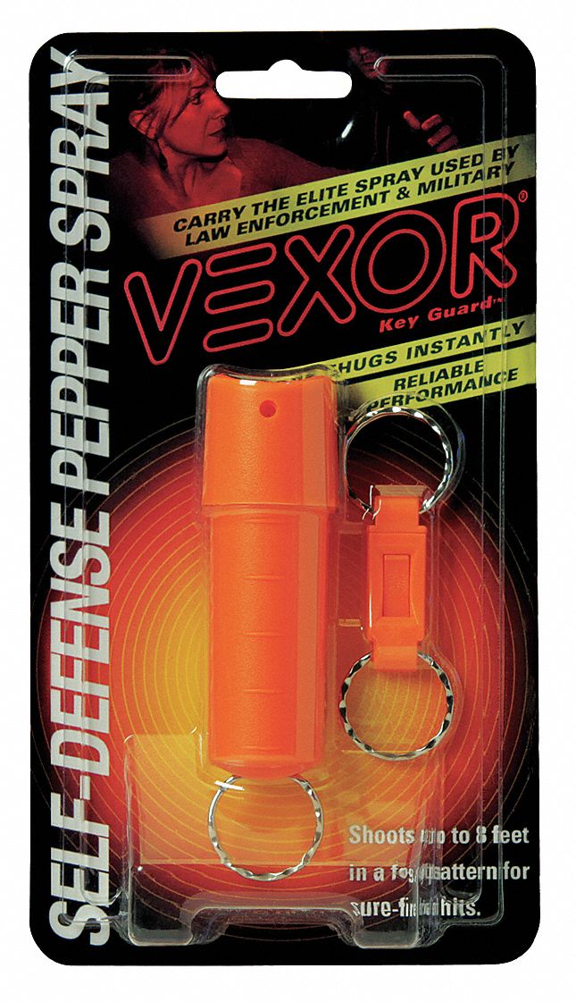 Pepper Spray, Twist Top, Orange, 0.54 oz