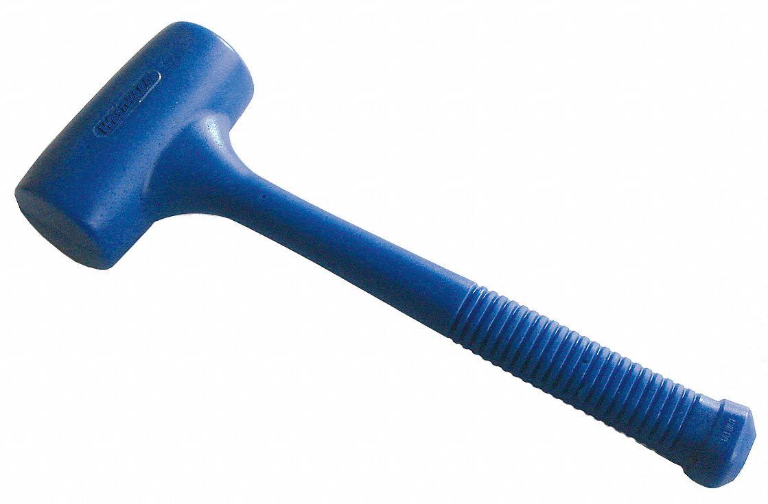 Dead Blow Sledge Hammer, 11 lb. Head Weight, Polyurethane over Steel