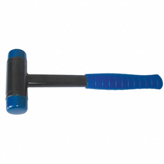 WESTWARD Dead Blow Hammer, 24 oz Head Weight, PVC over Steel Handle