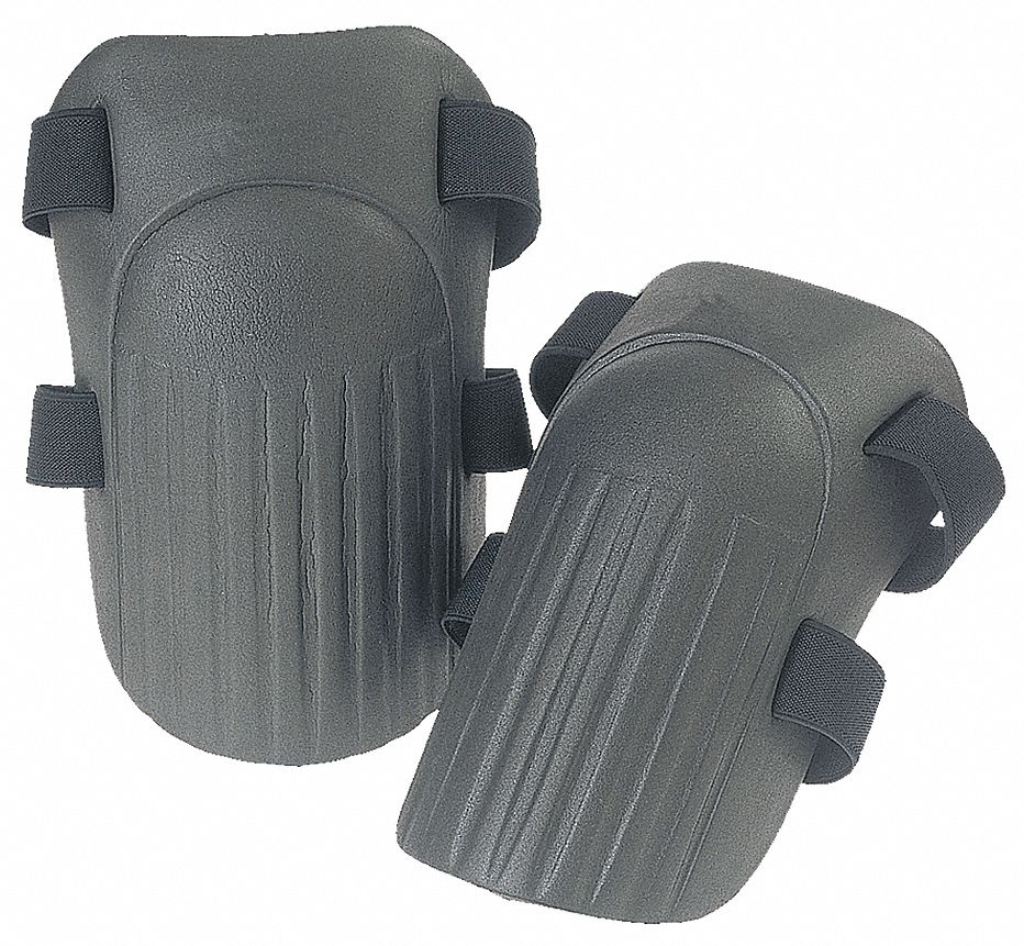 GENOUILLERES,SOUPLE,NOIR,DOUBL SANGLE,PR