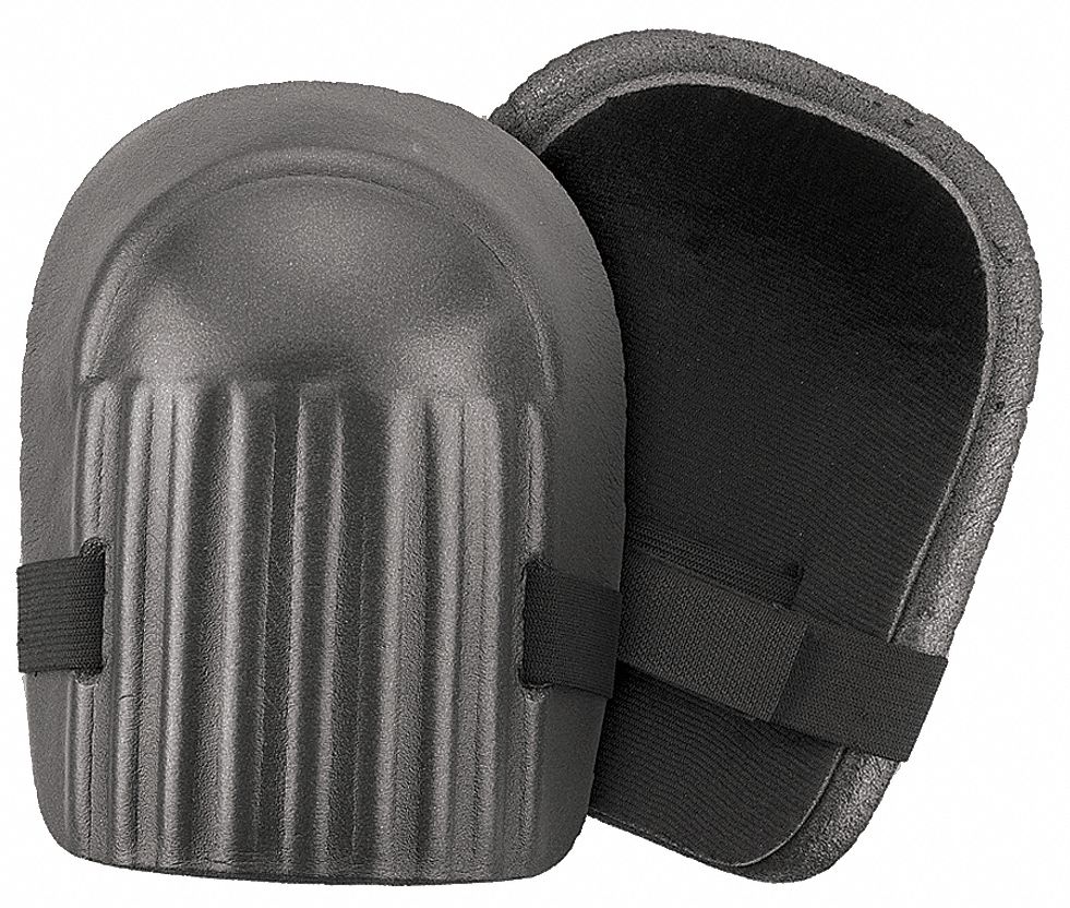 GENOUILLERES,SOUPLE,NOIR,SANGLE,PR