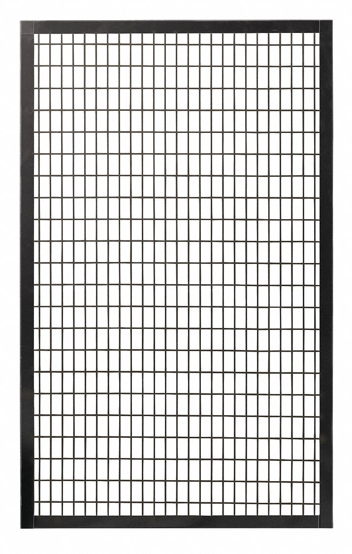 Panel: 94 in x 58 in, 2 in Floor Clearance