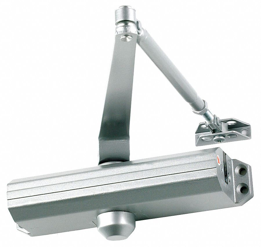 DOOR CLOSER,ALUMINUM,NONHANDED