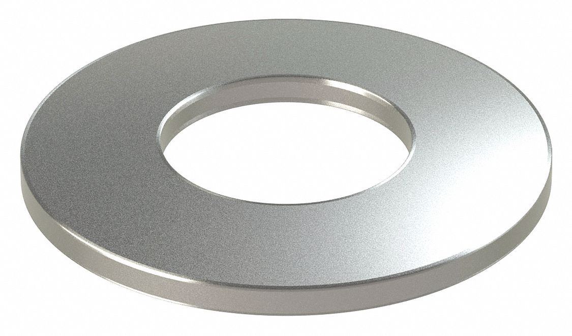 Belleville Spring: 0.38 in I.D., 1.13 in O.D., 302 Stainless Steel, 10 PK