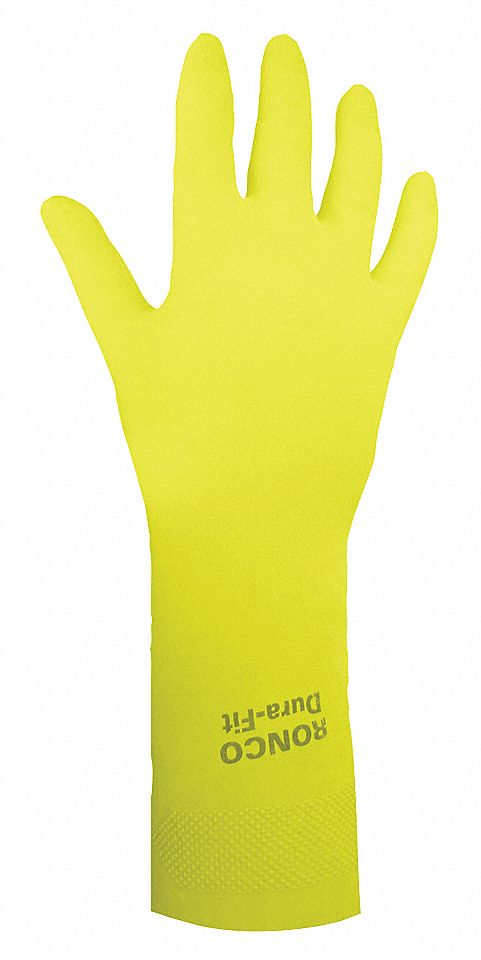 GANTS RÉSIST PROD CHIM,DBLR FLOQUÉE,PGN NID D'ABEILLE,TLE/9,12 PO L/20 MIL ÉPAIS,JNE,LTX