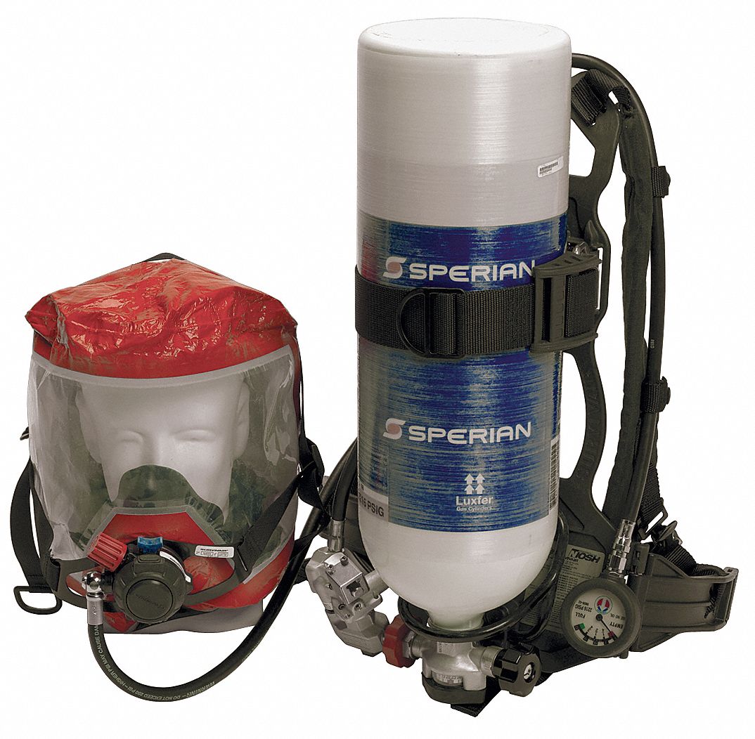 HONEYWELL NORTH Industrial SCBA, 30 min. Duration, Aluminum, 2216 PSI ...