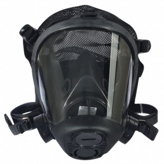 HONEYWELL NORTH Gas Mask: Silicone, S Mask Size, Survivair Opti-Fit