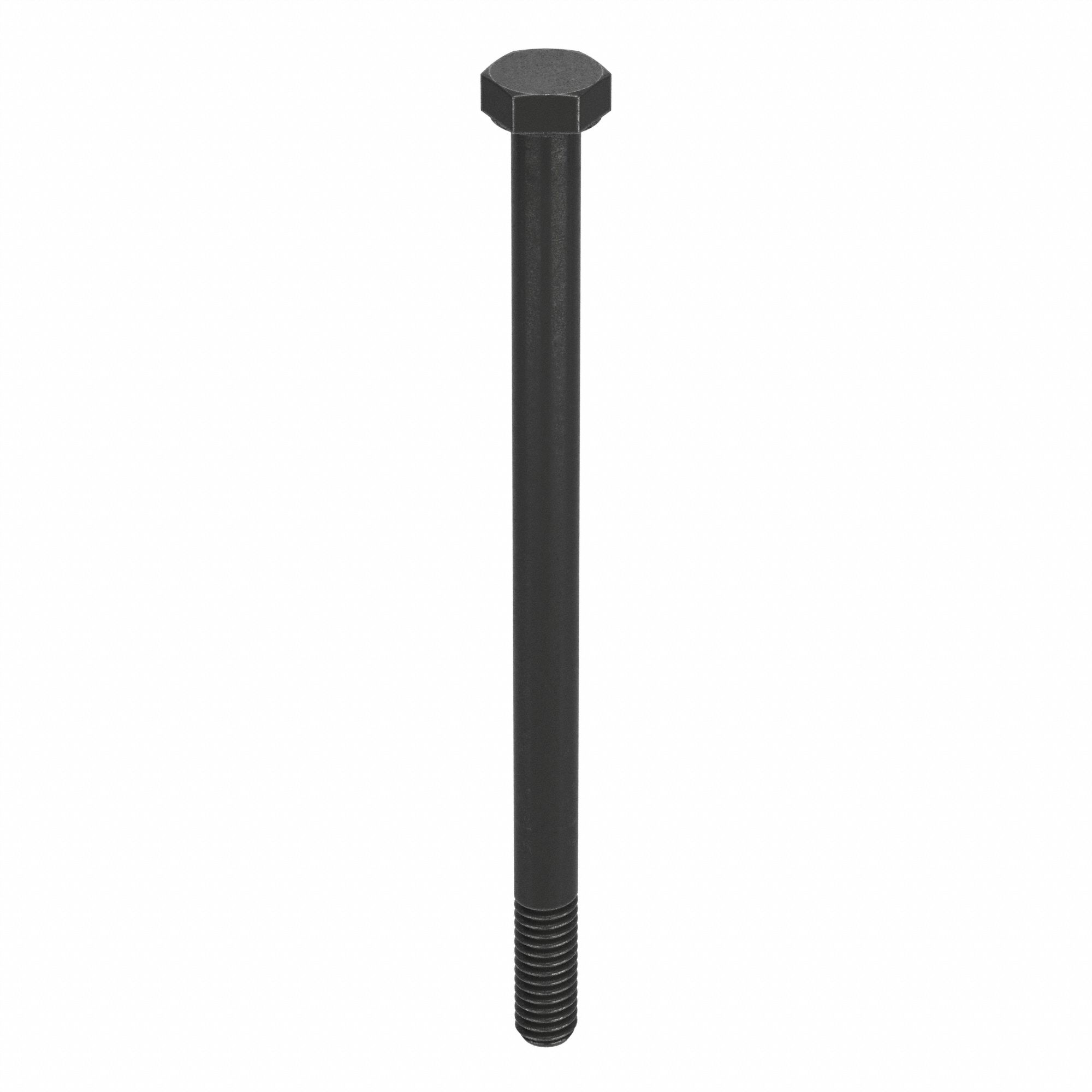Hex Head Cap Screw: Steel, Grade 2, Plain, 1/4"-20, Coarse, 4 1/2 in lg, Globally Sourced, 25 PK