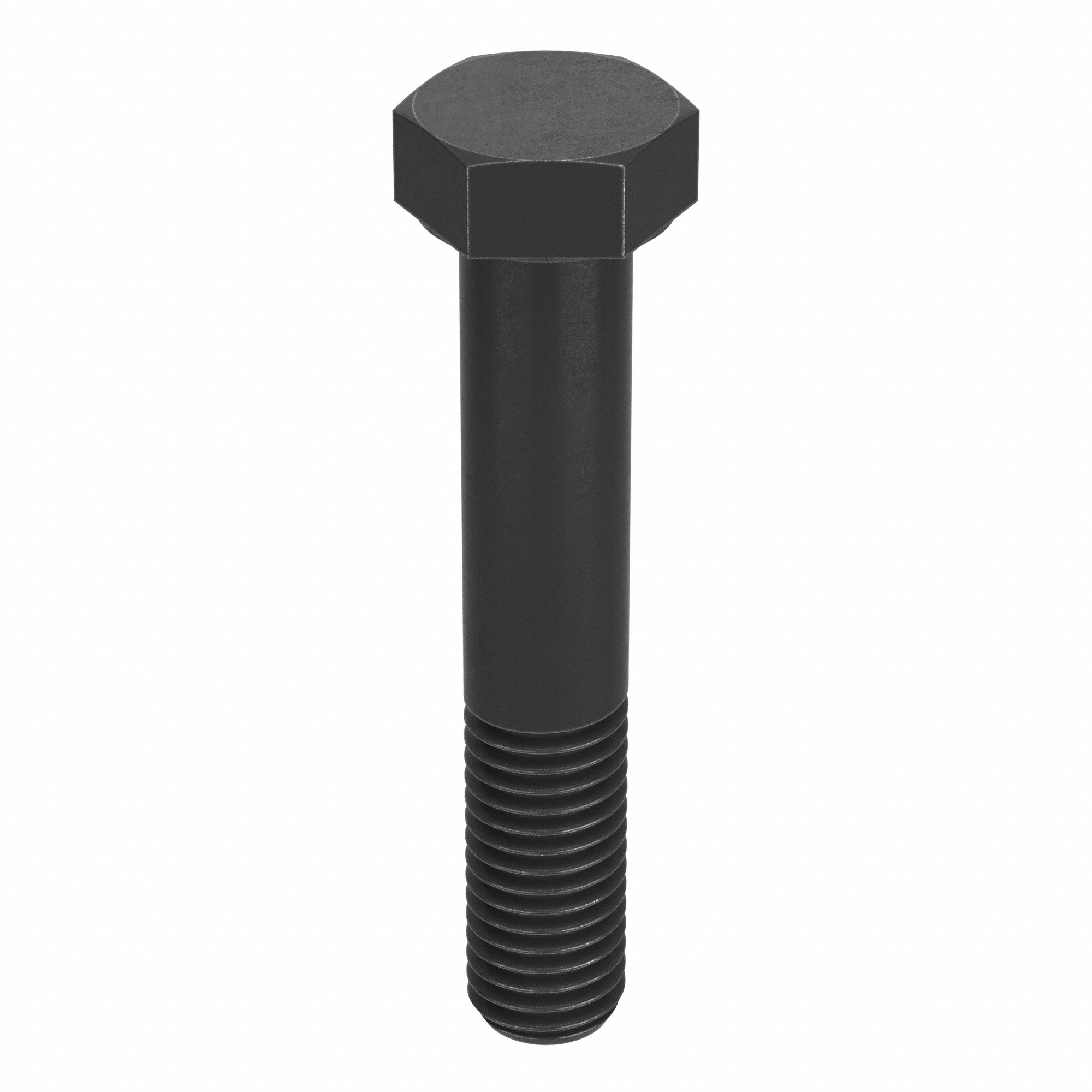 Hex Head Cap Screw: Steel, Grade 2, Plain, 1/2"-13, Coarse, 3 1/2 in lg, Globally Sourced, 10 PK