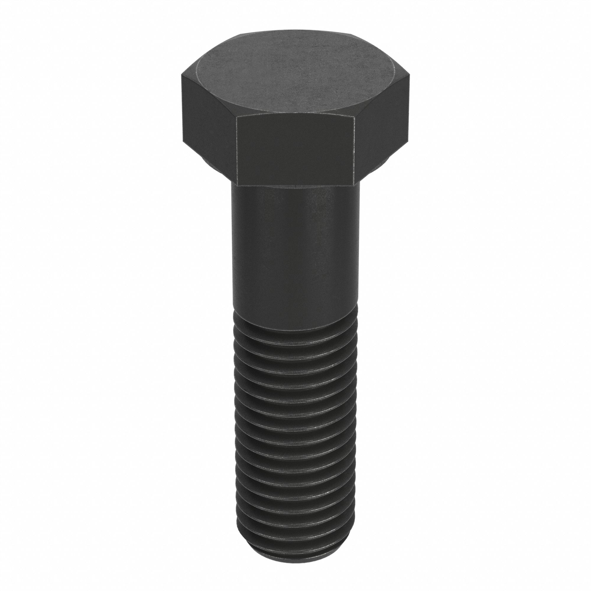 Hex Head Cap Screw: Steel, Grade 2, Plain, 3/4"-10, Coarse, 2 3/4 in lg, Globally Sourced, 5 PK